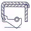 Type C Single Lip rotary shaft seals