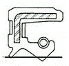 Rubber Coated w/ Spring rotary shaft seals